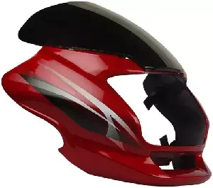 Headlight Visor for Super Splendor Red UF113C