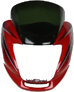 headlight-visor-for-passion-red-black-uf127f Headlight Visor for Passion Red Black UF127F