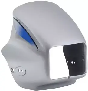 Headlight Visor for Splendor Pro Grey Blue