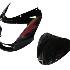 Headlight Visor Bajaj Caliber 115 Black Red