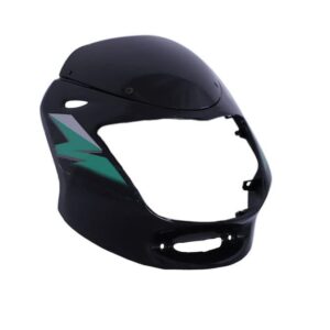 Bajaj Caliber 115 Headlight Visor Metallic Black Green