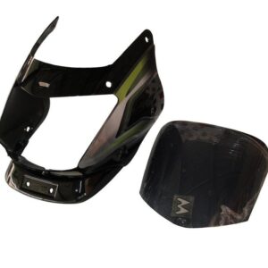 headlight-visor-with-glass-fit-for-bajaj-platina-125cc-black-green-sticker Headlight Visor for Bajaj Platina 125cc Black