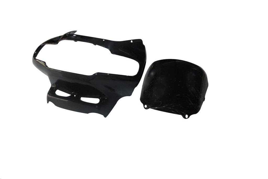 Headlight Visor for Suzuki Fiero Black