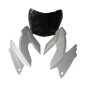 Apache RTR 160 180 Headlight Visor New Model Pearl