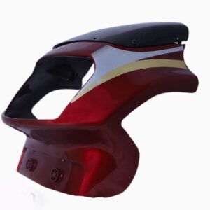 headlight-visor-with-glass-fit-for-tvs-victor-gx-flame-red Headlight Visor for TVS Victor GX Flame Red