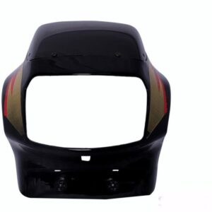 headlight-visor-with-glass-fit-for-tvs-victor-old-model-black Headlight Visor for TVS Victor Old Model Black