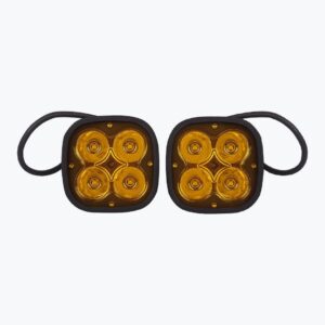 hjg-4-led-pair-dimmerstat-auxilary-light 4 LED Auxiliary Lights Pair