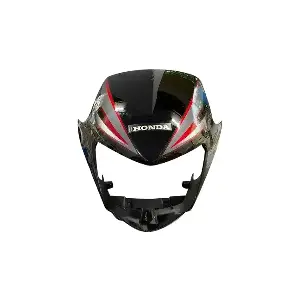 honda-headlight-visor-black-and-red Honda Headlight Visor Black Red
