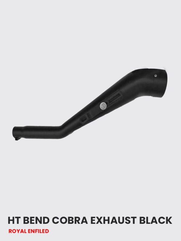 ht-bend-cobra-exhaust-black-re-090b Exhaust Pipe for Honda Cobra 2009 Black