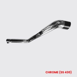 ht-bend-cobra-exhaust-chrome-ss-430-re-090c Cobra Exhaust for Harley Davidson