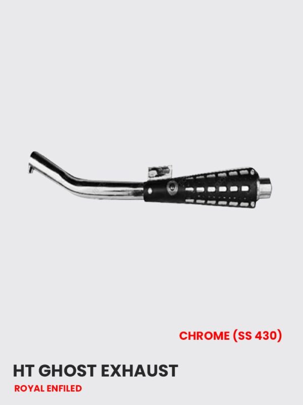 Chrome Exhaust SS 430 for Harley Davidson