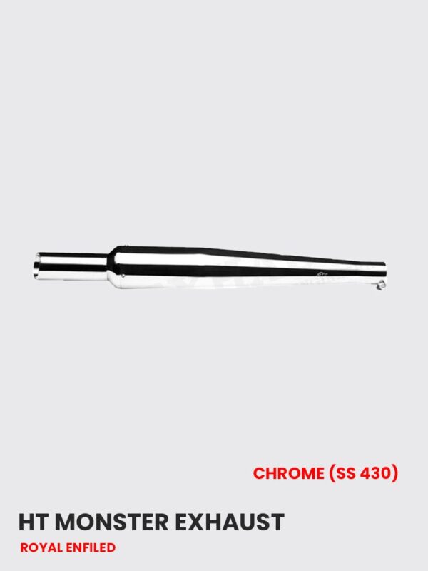 Monster Exhaust for Harley Davidson Chrome SS 430