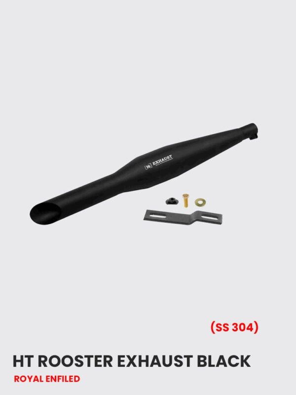 ht-rooster-exhaust-black-ss-304-re-088ssb Rooster Exhaust Black SS 304 for RE