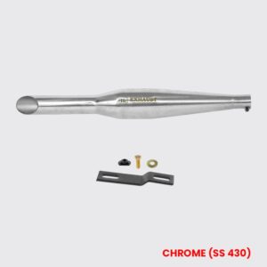 ht-rooster-exhaust-chrome-ss-430-re-088c Exhaust Rooster Chrome for Harley Davidson 088c