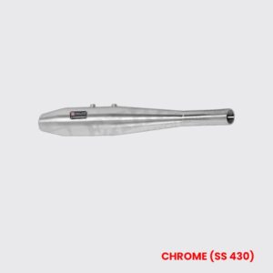 Exhaust Straight Chrome for Harley Davidson 114c