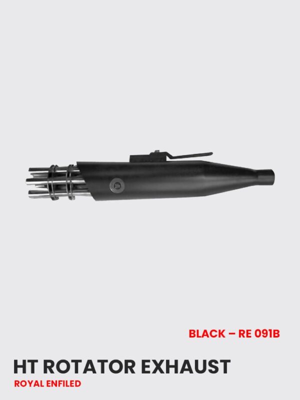ht-rotator-exhaust-black-re-091b Exhaust Tip for Vehicle Model Black