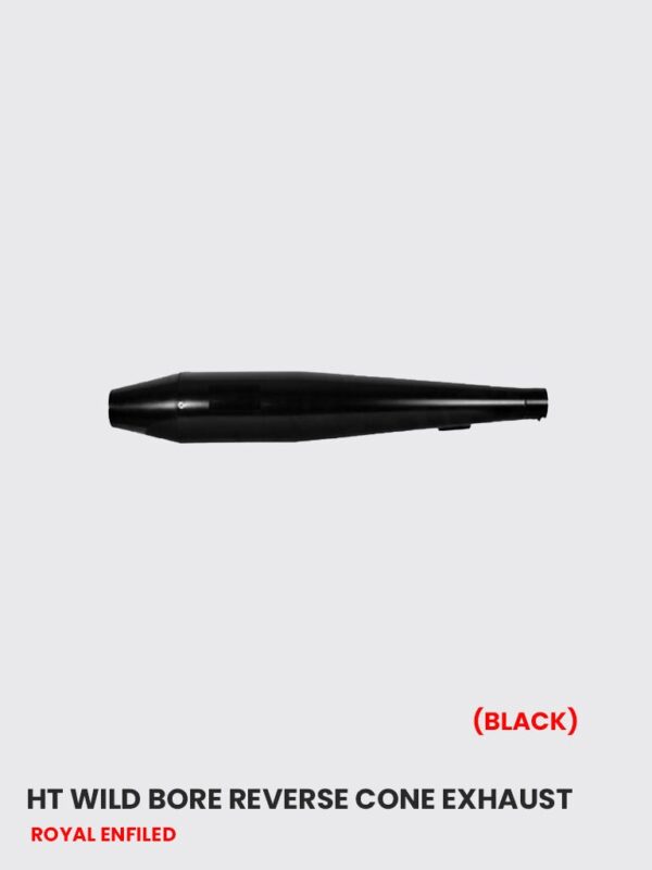 ht-wild-bore-reverse-cone-exhaust-black-re-078b Wild Bore Exhaust for Harley Davidson FXDR 114