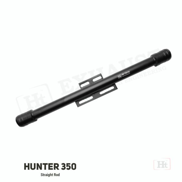 hunter-350-straight-leg-guard-black-with-re-logo-sb-659-ht-exhaust Hunter 350 Straight Leg Guard Black RE Logo