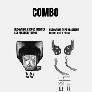husqvarna-enduro-inspired-headlight-with-mount-black-for-x-pulse Husqvarna Enduro Headlight Black for Xpulse