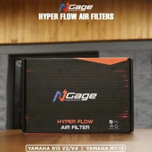 hyper-flow-air-filters-for-yamaha-r15-v3-v4-mt-15-ngage-powerparts Yamaha R15 V3 V4 MT 15 Air Filter