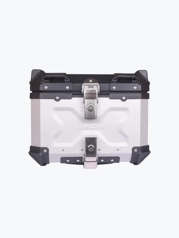 jb-racing-top-case-45l-silver-premium-with-back-rest-pad JB Racing Top Case 45L Silver with Backrest