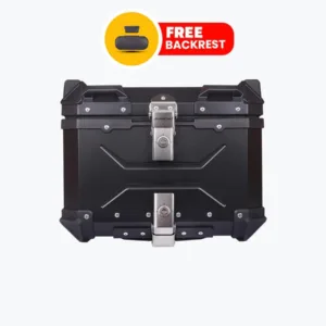 JB Racing Top Case 45L Space X with Backrest