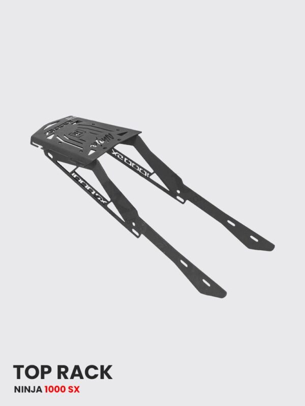 kawasaki-ninja-1000-sx-2022-top-rack-black-matt-sb-812 Kawasaki Ninja 1000 SX 2022 Top Rack Black