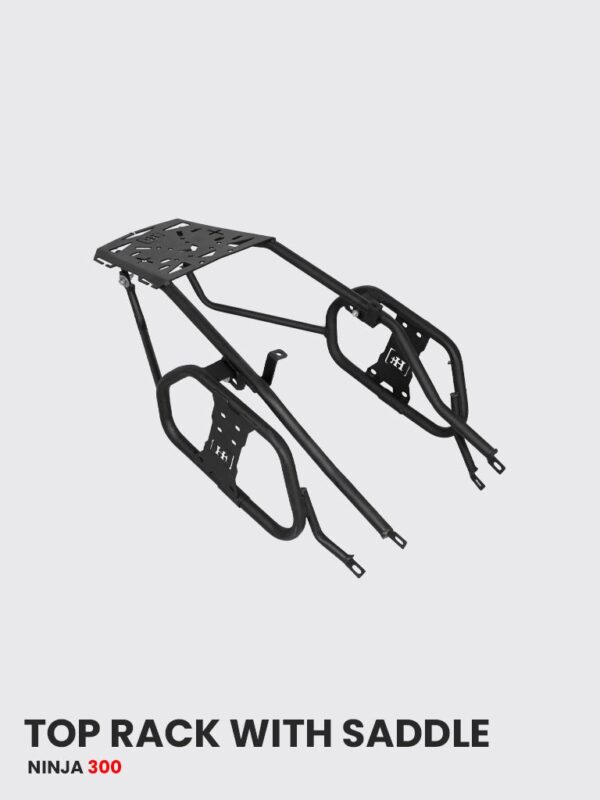 kawasaki-ninja-300-top-rack-with-saddle-stay-sb-838 Ninja 300 Top Rack Saddle Stay Kawasaki