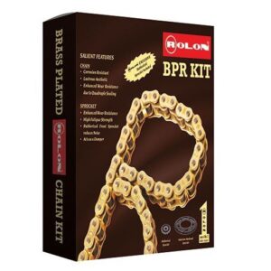ktm-duke-125-brass-plated-chain-sprocket-kit-rolon KTM Duke 125 Brass Sprocket Kit
