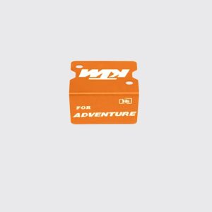 ktm-duke-front-disc-brake-tank-cap-stainless-steel-orange-ftc-028 Front Brake Tank Cap for KTM Duke Stainless Steel Orange