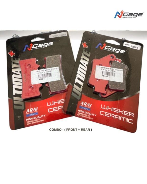 ktm-rc-duke-adventure-front-and-rear-whisker-ceramic-ultimate-brake Front Rear Brake Pads KTM RC Duke Adventure