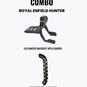 lcb-backrest-with-carrier-heatshield-combo-for-hunter-350 Backrest Carrier Combo for Hunter 350