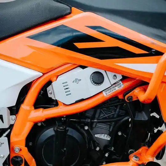 KTM 390 Enduro R Coolant Cap Silver