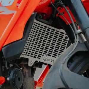 legundary-ktm-390-enduro-r-vector-radiator-grill-silver KTM 390 Enduro R Radiator Grill Silver