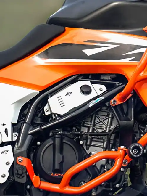 KTM ADV 390 2025 Coolant Cap Silver