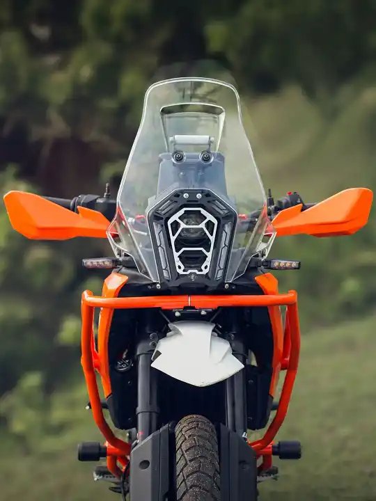 legundary-ktm-adv-390-2025-model-cosmic-headlight-grill KTM ADV 390 2025 Headlight Grill