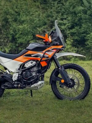 legundary-ktm-adv-390-2025-model-raptor-crash-guard-black KTM ADV 390 Raptor Crash Guard Black