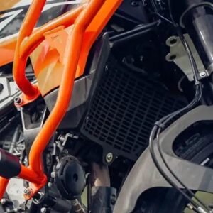 legundary-ktm-adv-390-2025-model-vector-radiator-grill-black KTM ADV 390 2025 Radiator Grill Black