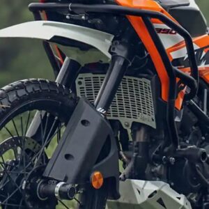 legundary-ktm-adv-390-2025-model-vector-radiator-grill-silver KTM ADV 390 2025 Vector Radiator Grill Silver