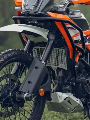 legundary-ktm-adv-390-2025-model-vector-radiator-grill-silver KTM ADV 390 2025 Vector Radiator Grill Silver