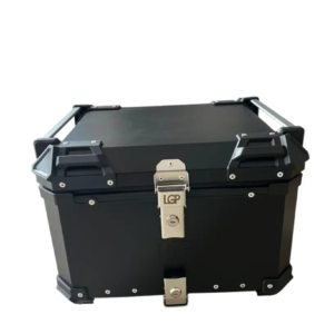 lgp-55-litres-aluminium-top-box-black Aluminium Top Box 55L for LGP Black