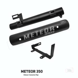 meteor-silencer-connector-pipe-with-heat-shield-rem-618 Exhaust Pipe with Heat Shield for Rem 618