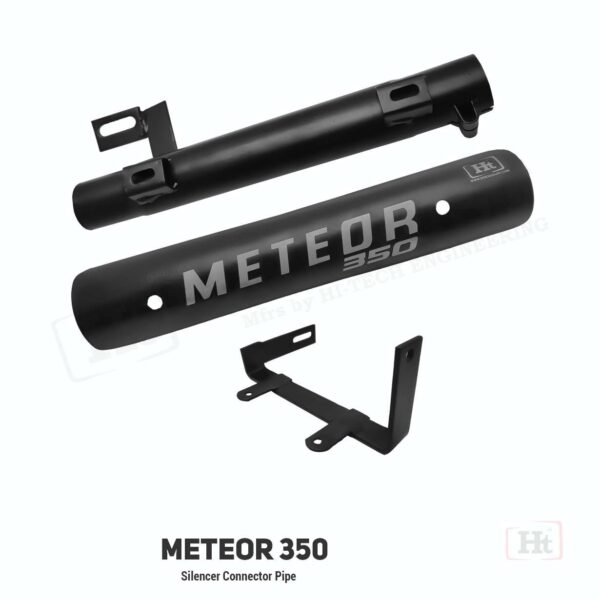 meteor-silencer-connector-pipe-with-heat-shield-rem-618 Exhaust Pipe with Heat Shield for Rem 618