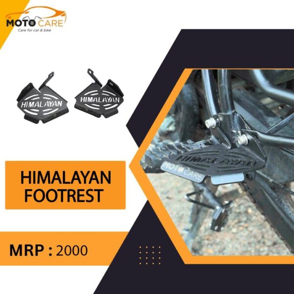 moto-care-heavy-metal-foot-rest-compatible-for-royal-enfield-himalayan Foot Rest for Royal Enfield Himalayan