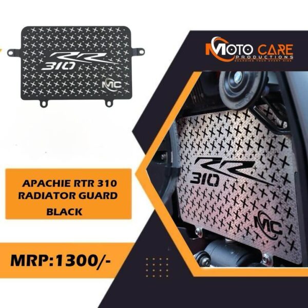 Radiator Grill for TVS Apache RTR 310 Black
