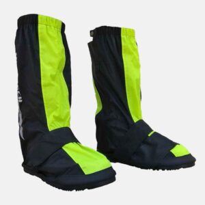 mototech-trooper-boot-covers-flu-green-black Mototech Trooper Boot Covers Flu Green Black