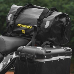 motowolf-motorcycle-tail-bag-40l-waterproof-duffel-bag-for-touring Motowolf 40L Motorcycle Tail Bag Waterproof Touring Duffel