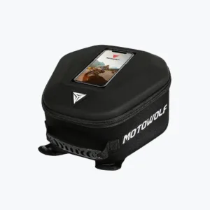 Motowolf Motorcycle Tank Bag Black