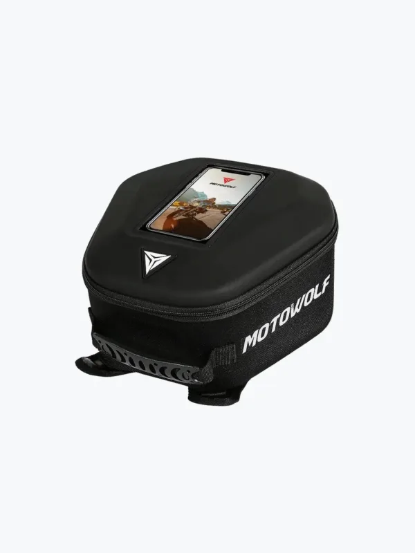 motowolf-tank-bag-black-0702 Motowolf Motorcycle Tank Bag Black