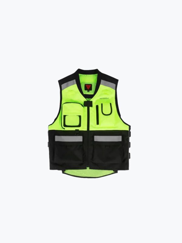 motowolf-vest-with-out-pad-black-green-0504 Motowolf Black Green Vest 0504